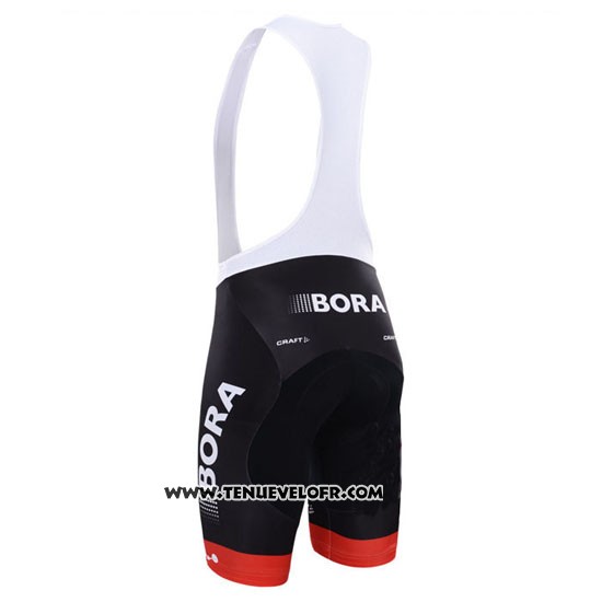 2015 Maillot Ciclismo Bora Noir Manches Courtes et Cuissard